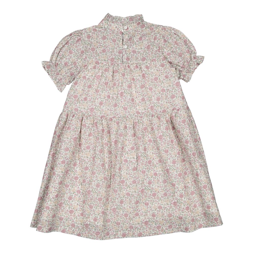 PETITE LUCETTE - ROBE ZOE DAHLIA VIOLINE 3-6