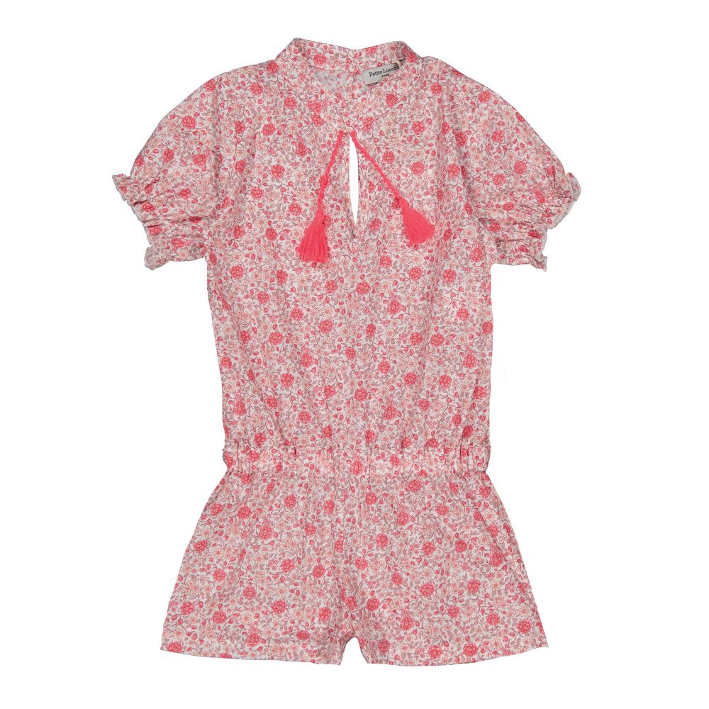 PETITE LUCETTE - COMBISHORT STEPHANIE DAHLIA CERISE 7+