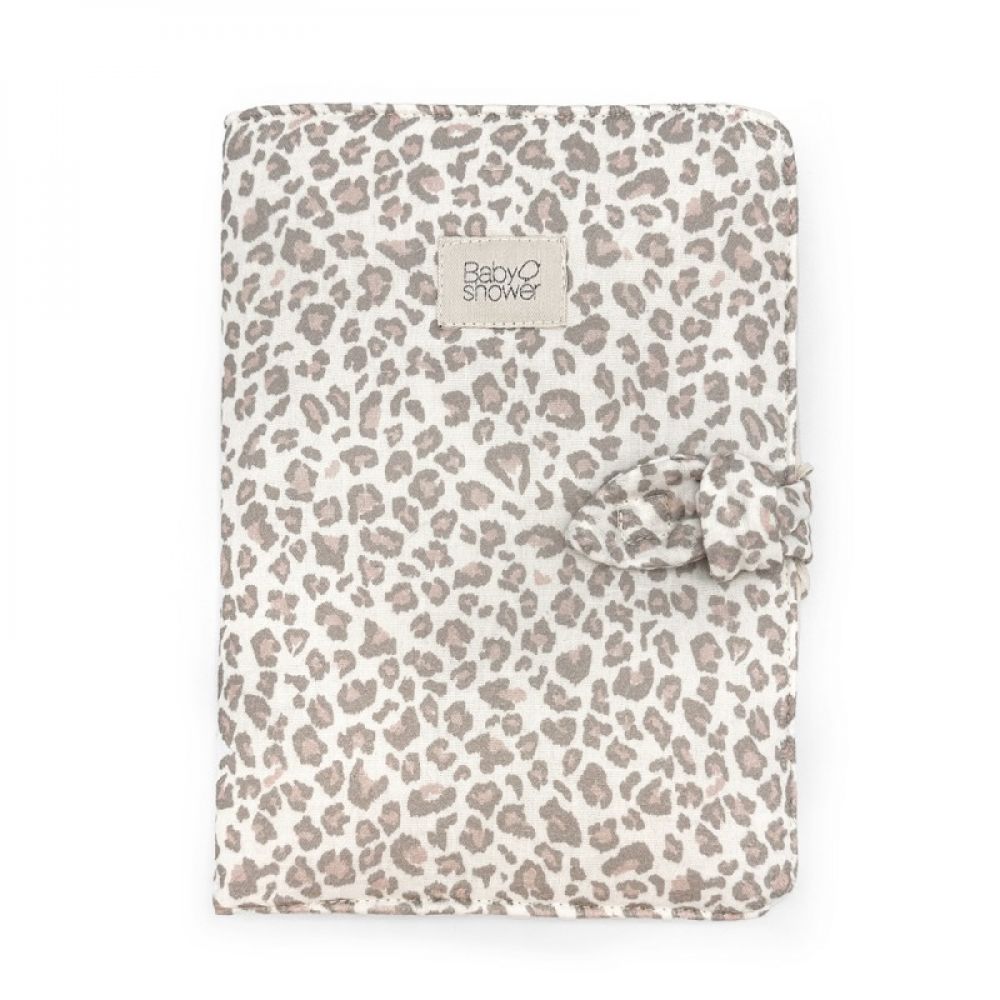 PROTEGE CARNET DE SANTE KNOT SOFT PRINT -Babyshower
