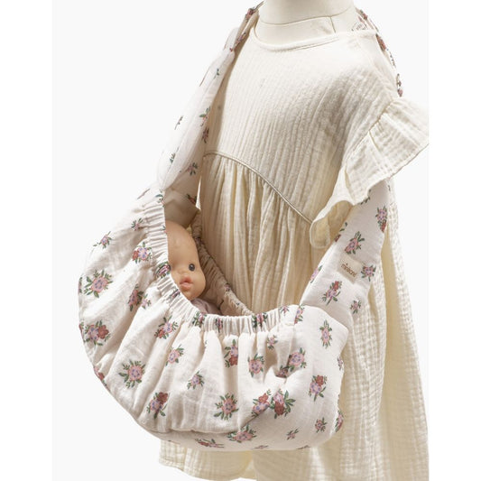 MINIKANE - BABIES - PORTE POUPEE HAMAC EN GAZE DE COTON EUGENIA