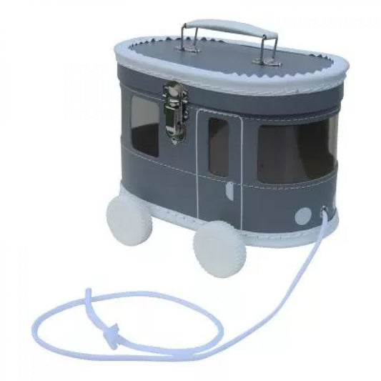 TRAMWAY BOITE A TIRER GRIS