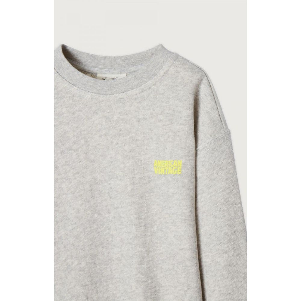 AMERICAN VINTAGE - SWEAT ML POLAIRE MELANGE 3-6