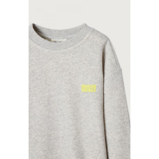 AMERICAN VINTAGE - SWEAT ML POLAIRE MELANGE 3-6