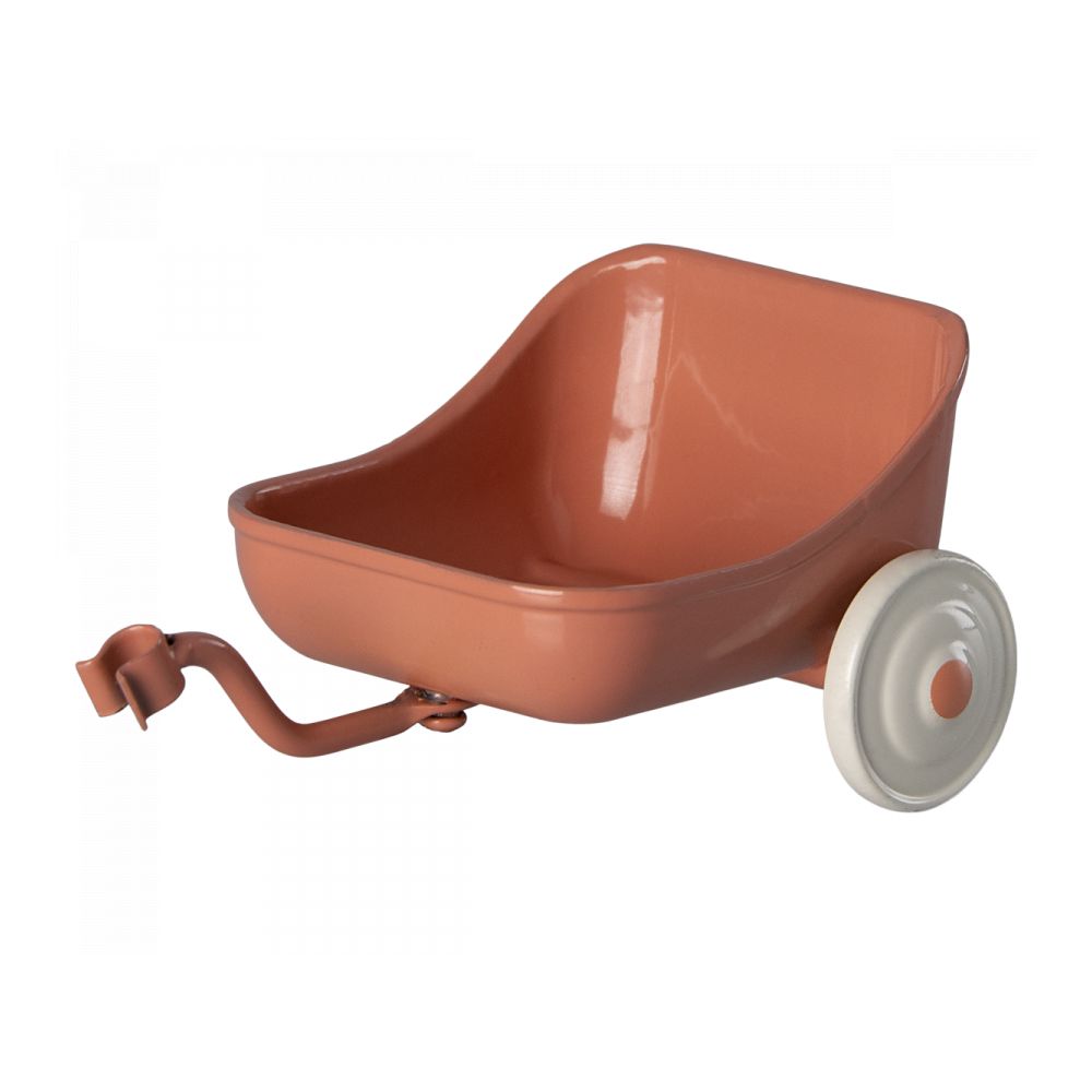 MAILEG - CHARIOT TRICYCLE SOURIS CORAIL