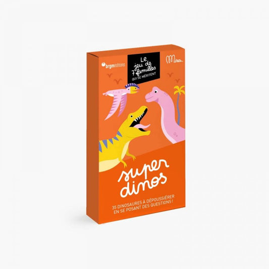 JEU DES 7 FAMILLES - SUPER DINOS -Edition Minus