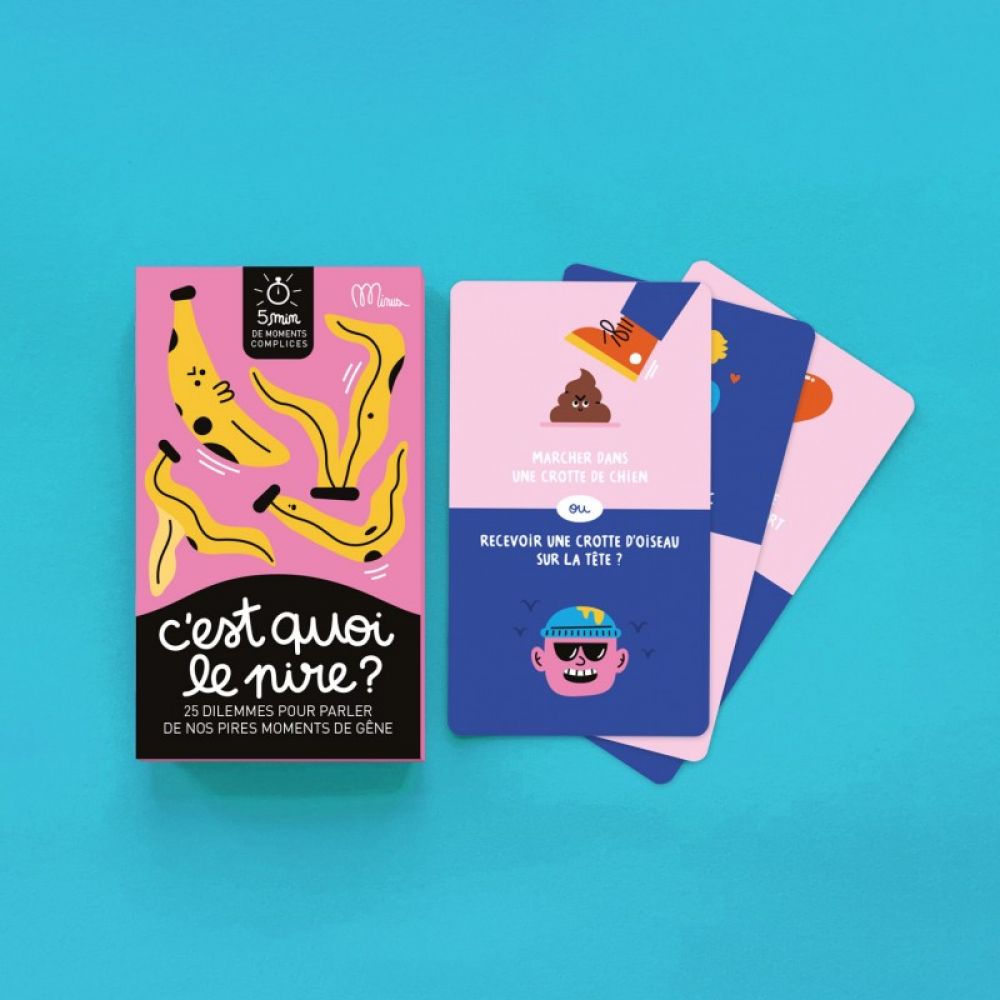 EDITION MINUS - C'EST QUOI LE PIRE - 25 DILEMMES POUR PARLER DE NOS PIRES MOMENTS DE GENE