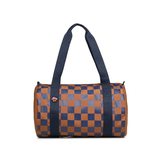SAC WEEK END SQUARE OCRE / MARINE -Caramel & Cie