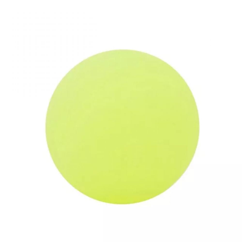 RATATAM - BALLE REBONDISSANTE HIBOU JAUNE FLUO 57MM