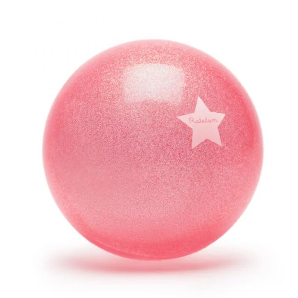 RATATAM - BALLON ROSE SUMMER PAILLETE 15 CM