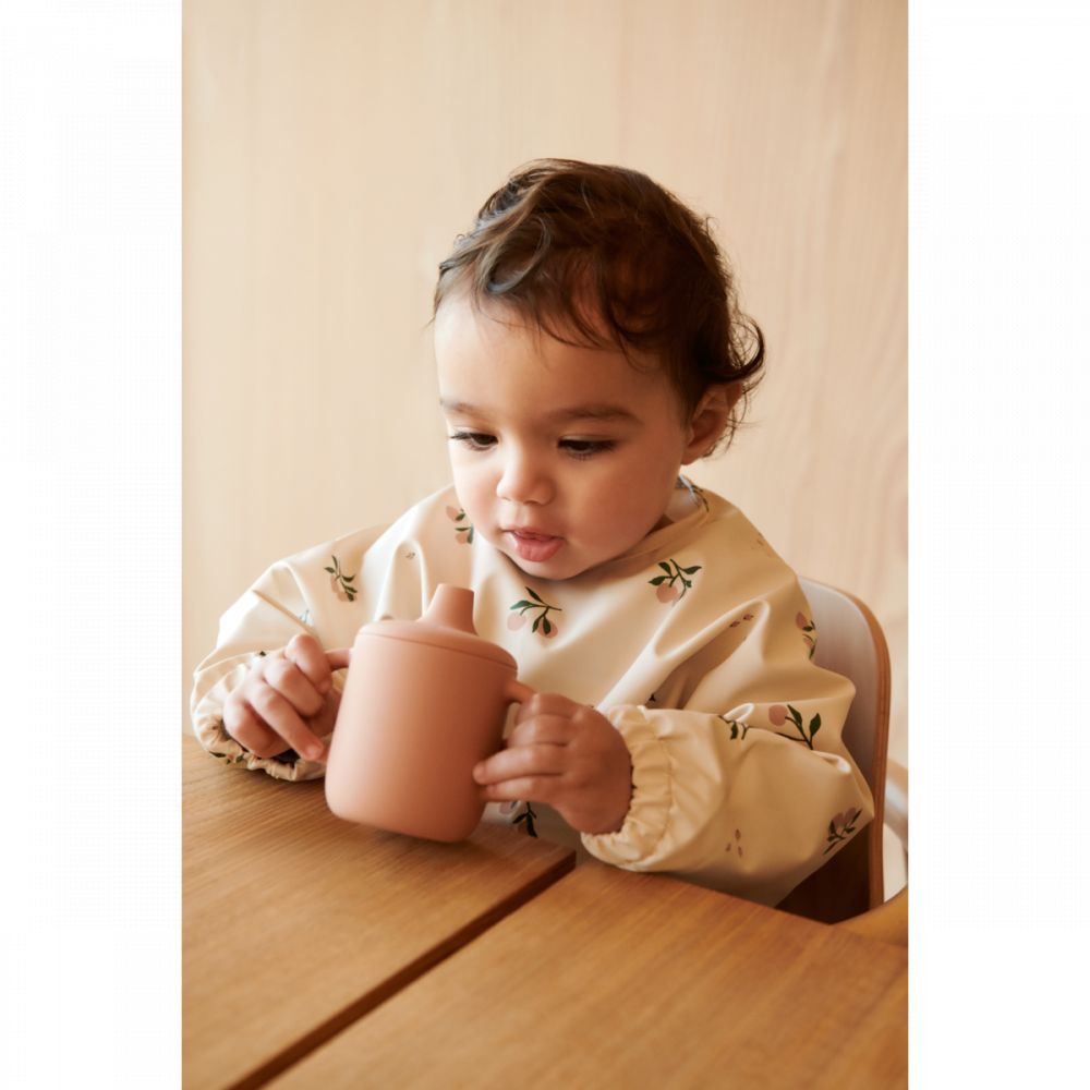 TABLIER IMPRIMEE MERLE - PEACH / SEA SHELL MIX -Liewood
