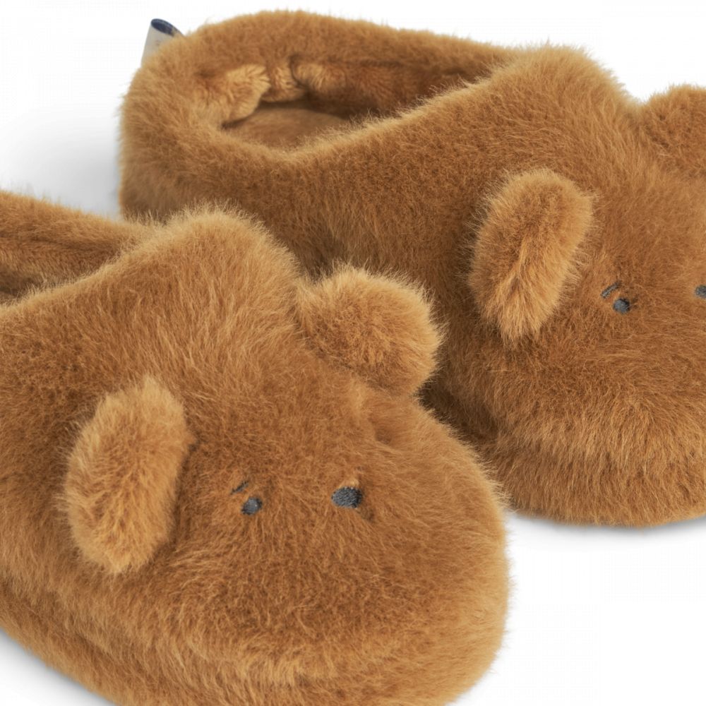 LIEWOOD - CHAUSSONS OURS AVIAJA - GOLDEN CARAMEL