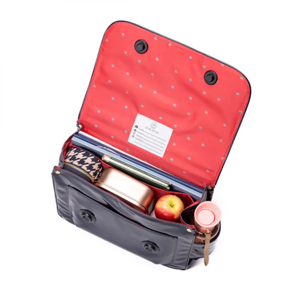 IT BAG MIDI - RAFFIA CHERRY -Jeune Premier