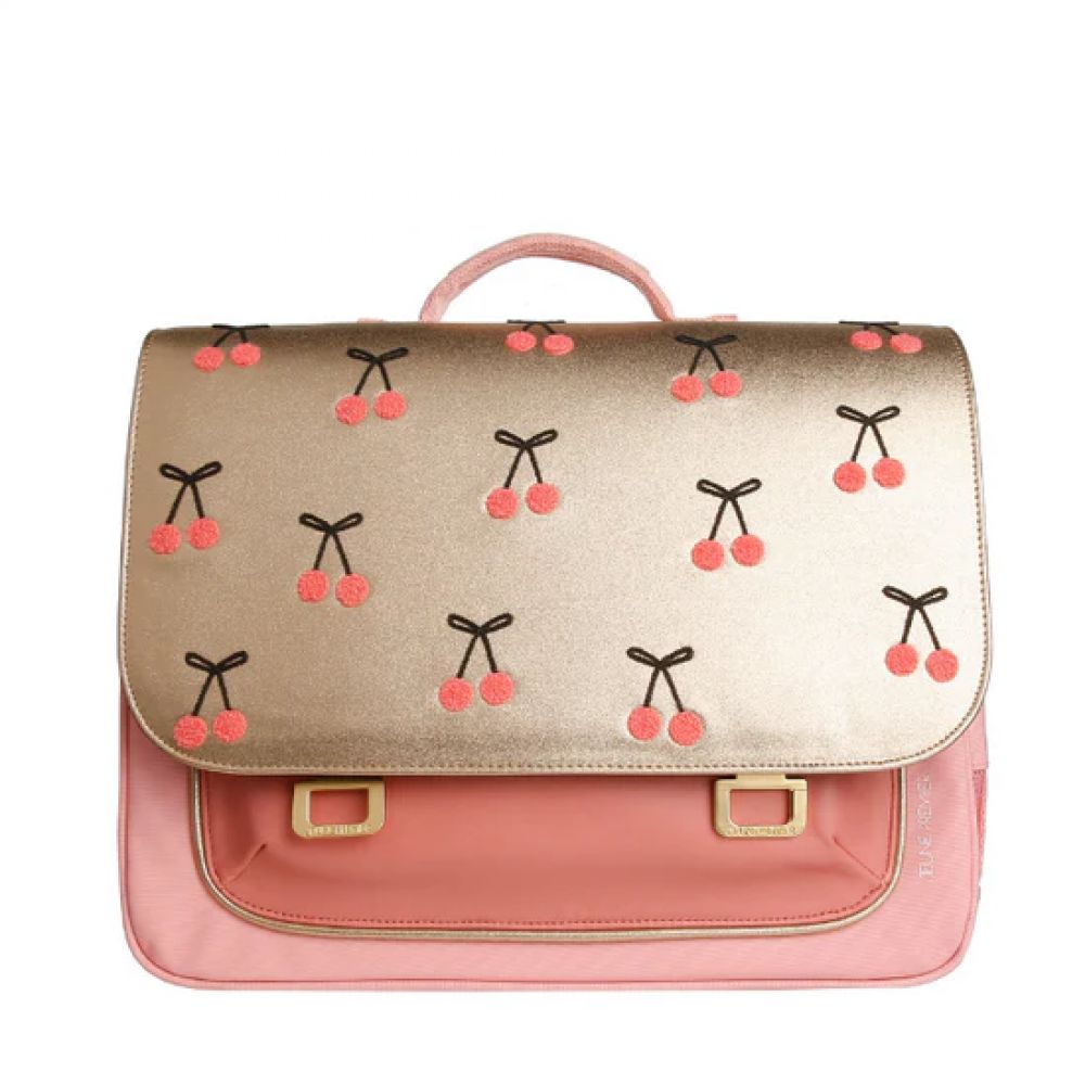 JEUNE PREMIER - IT BAG MIDI - CHERRY POMPON