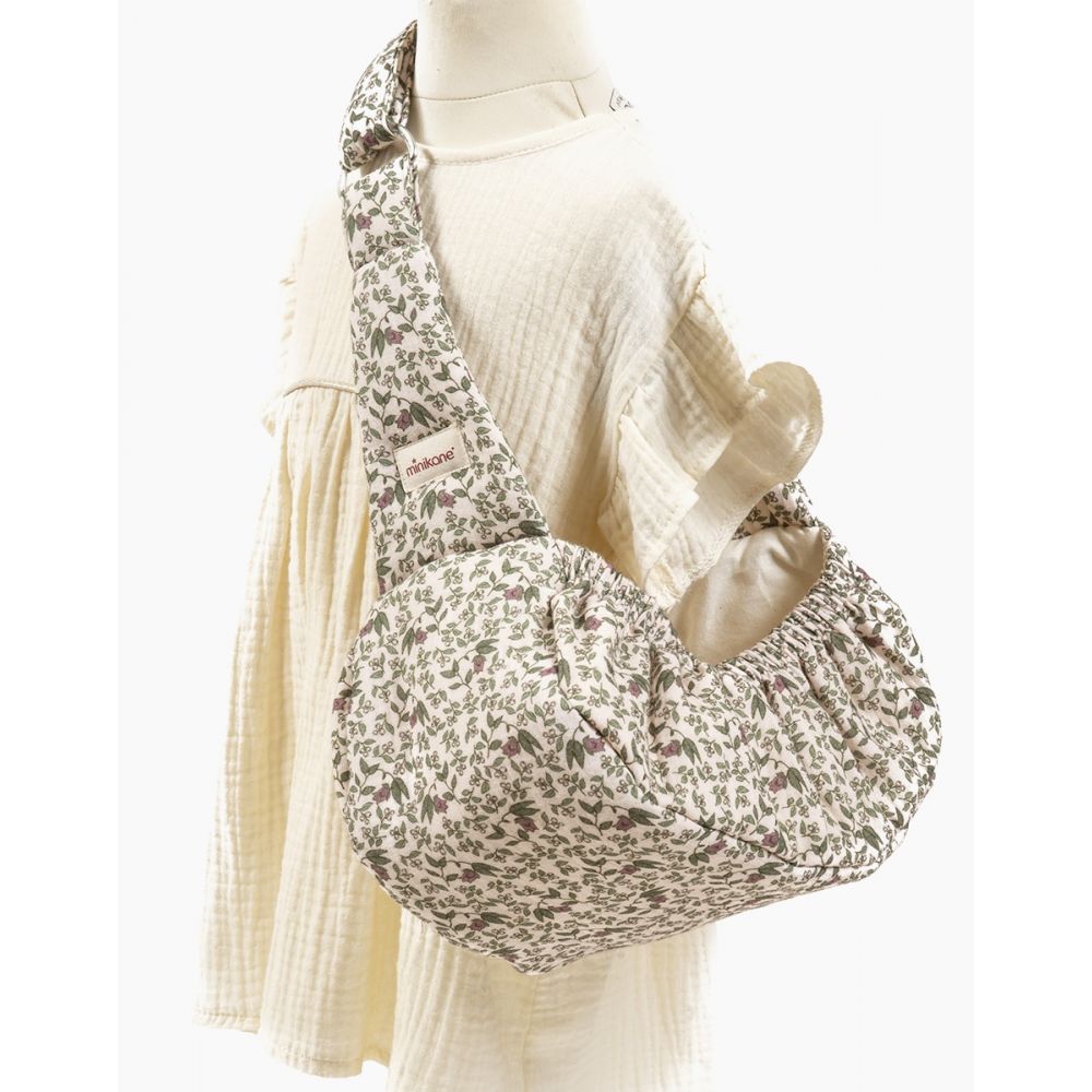 MINIKANE - BABIES - PORTE POUPEE HAMAC EN GAZE DE COTON AMELIE