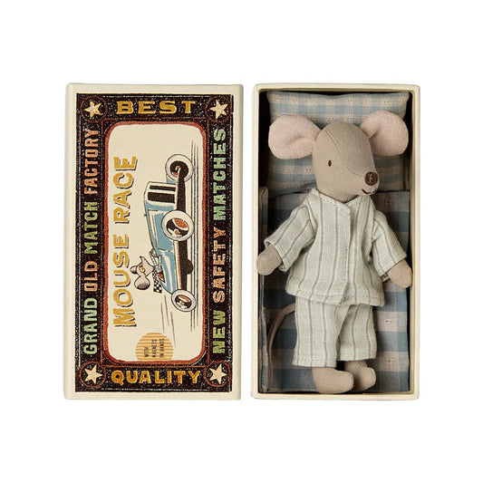 SOURIS GRAND FRERE DANS SA BOITE ASSORTIE -Maileg