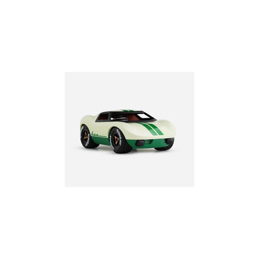 VOITURE MINI KEN CLINE BLANC/VERT 17,4CM -Playforever