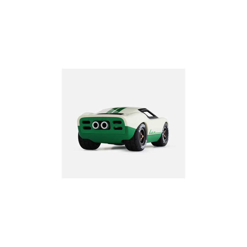 VOITURE MINI KEN CLINE BLANC/VERT 17,4CM -Playforever