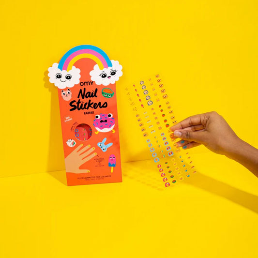 NAIL STICKERS - KAWAI -Omy