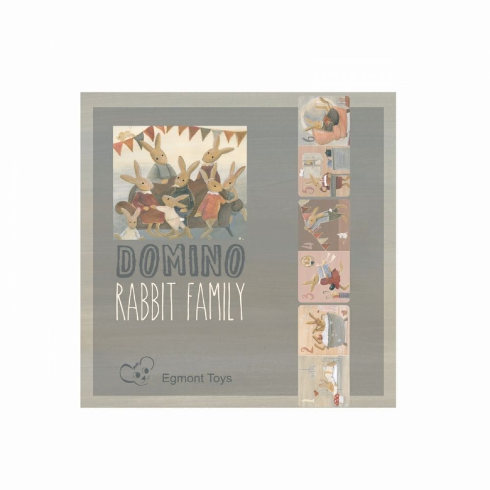 EGMONT - DOMINO FAMILLE LAPIN