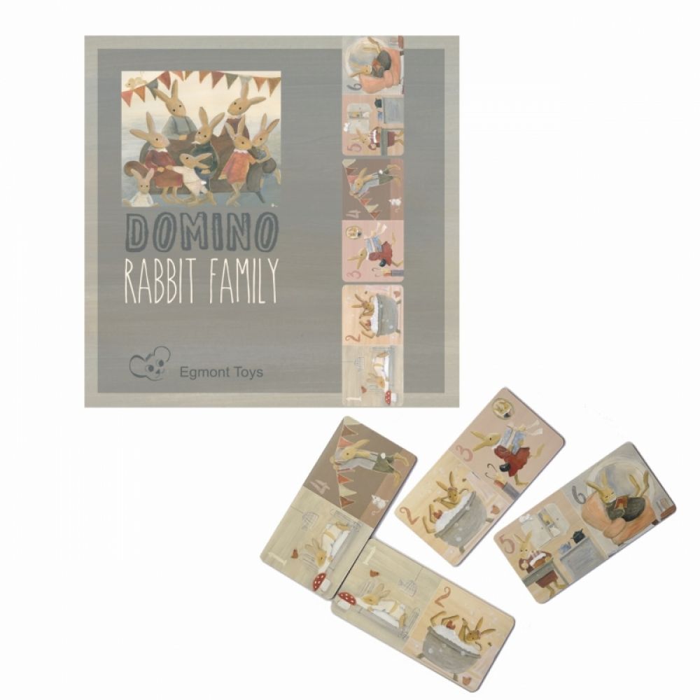 EGMONT - DOMINO FAMILLE LAPIN