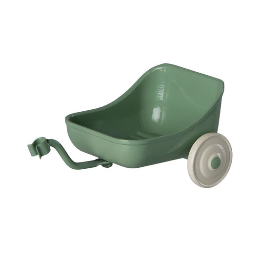 MAILEG - CHARIOT TRICYCLE SOURIS VERT