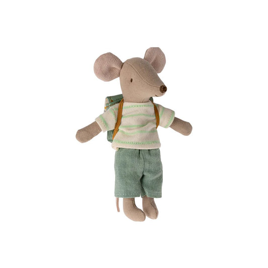 SOURIS TRICYCLE GRAND FRERE ET SON SAC -Maileg