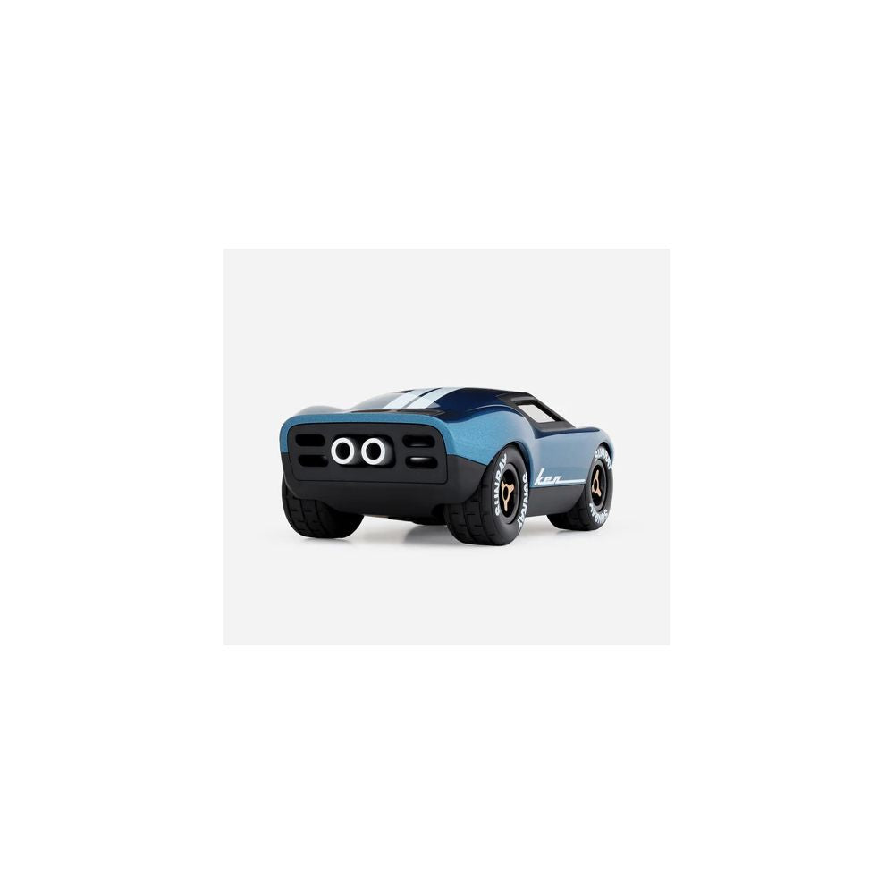 VOITURE MINI KEN CASH BLANC/BLEU 17,4CM -Playforever