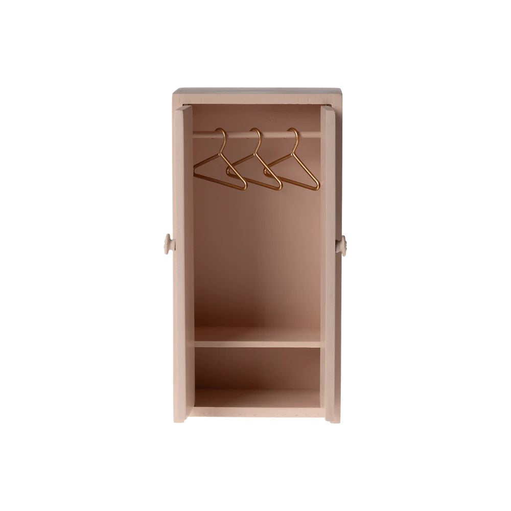 MAILEG - ARMOIRE SOURIS - ROSE CLAIR