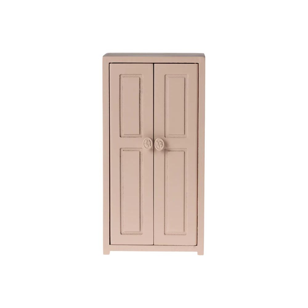 MAILEG - ARMOIRE SOURIS - ROSE CLAIR