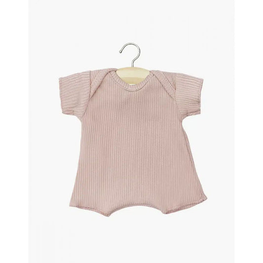 MINIKANE - BABIES - BODY SHORTY EN BORD COTE PETALE