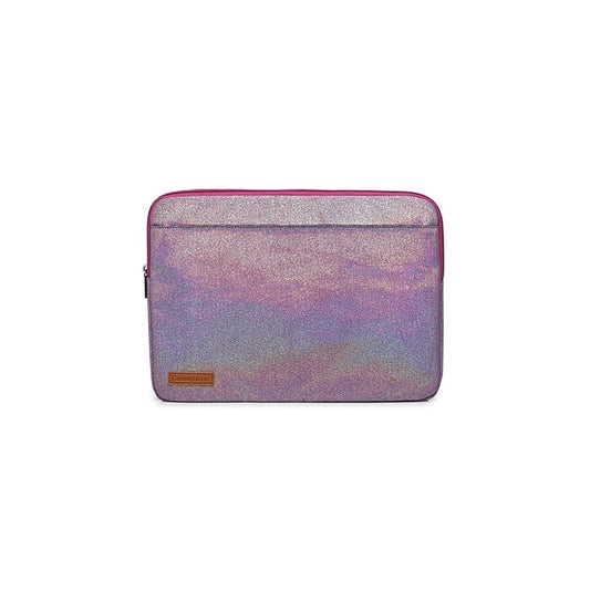 LAPTOP SLEVE PURPEL IRISESCENT -Caramel & Cie