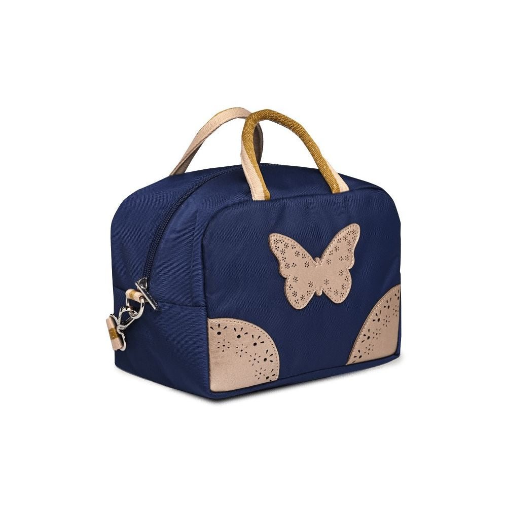 CARAMEL & CIE - LUNCH BAG PAPILLON MARINE