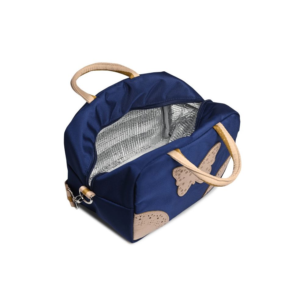 CARAMEL & CIE - LUNCH BAG PAPILLON MARINE