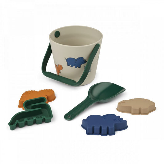 ENSEMBLE DE PLAGE GILMA DINO - DINOSAURS / MIST