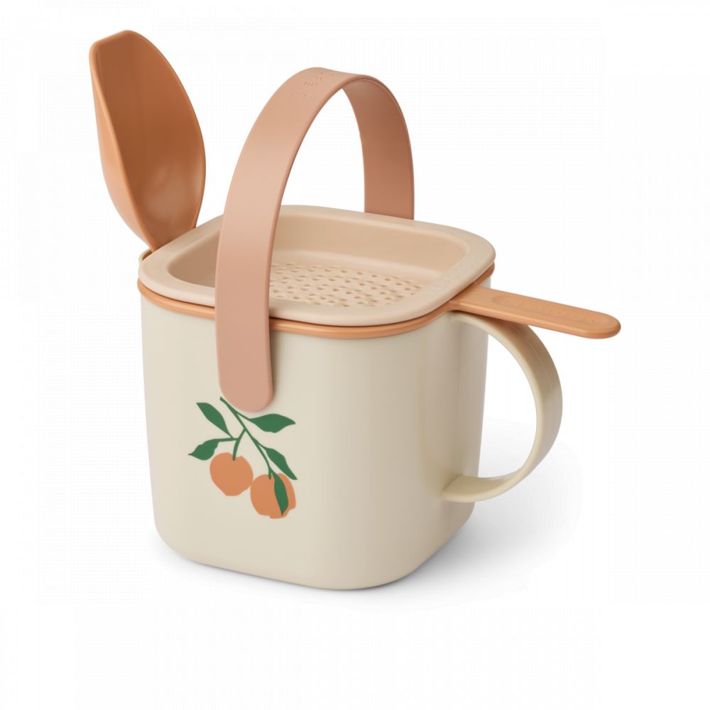 SET DE PLAGE ROALD - PEACH / SEA SHELL -Liewood