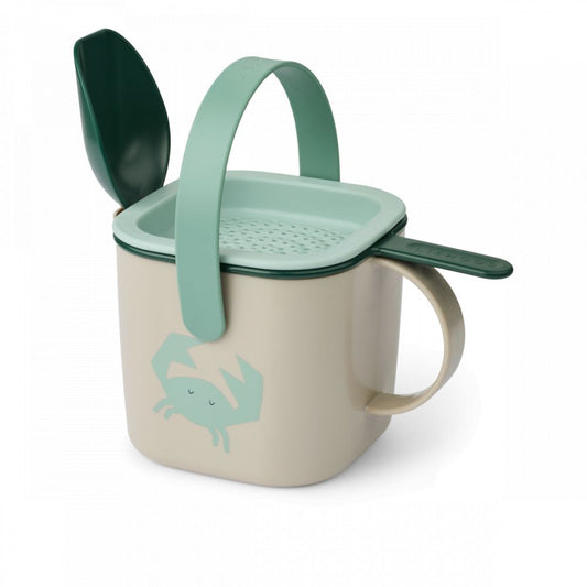 SET DE PLAGE ROALD - CRAB / SANDY -Liewood