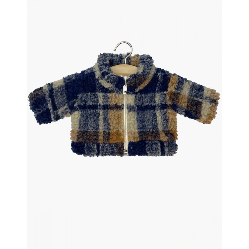 MINIKANE - GORDIS - BLOUSON BLAISE EN SHERPA TARTAN