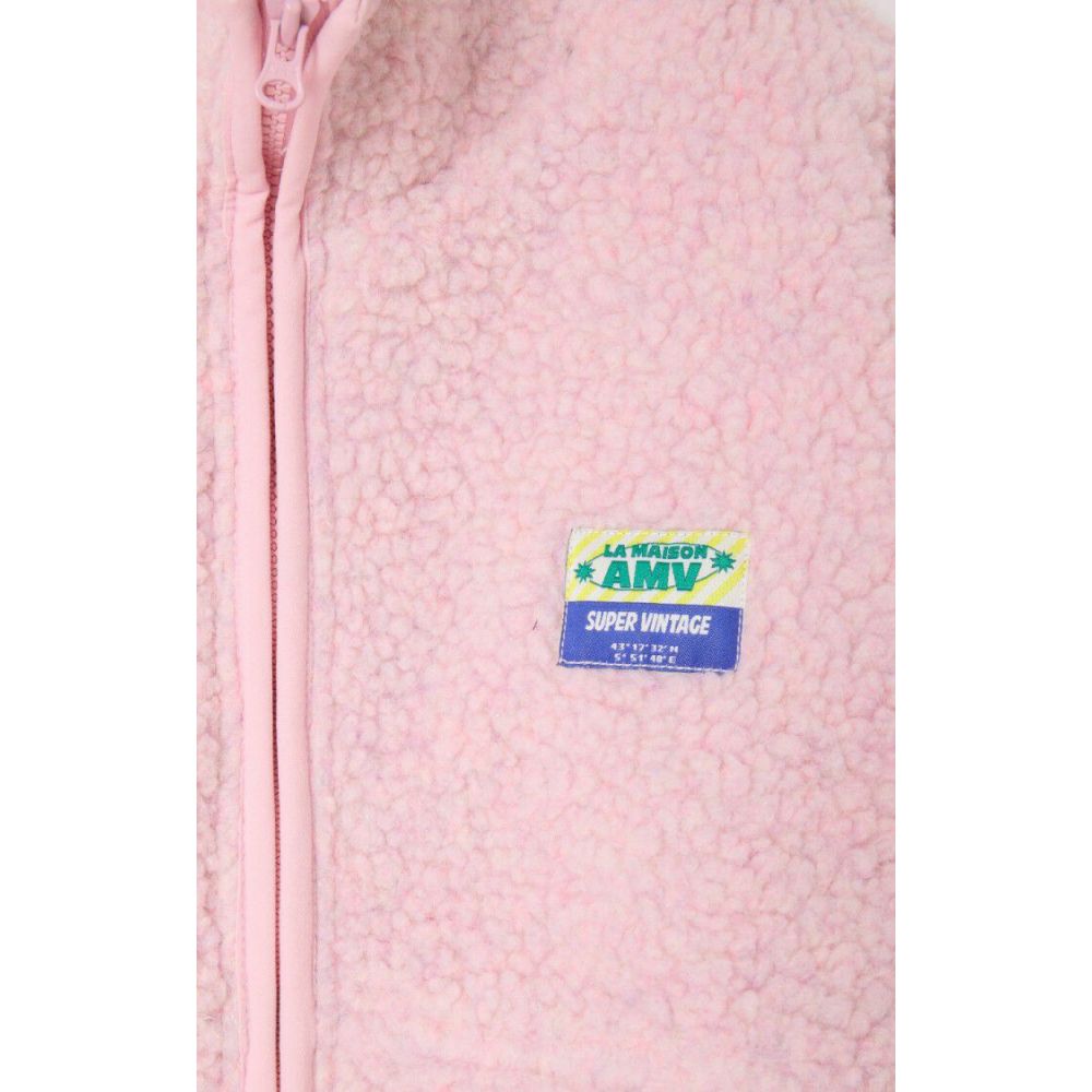 AMERICAN VINTAGE - VESTE COURTE AMPLE ML ZIPPEE DRAGEE CHINE 7+