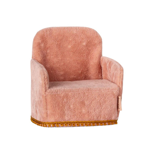 FAUTEUIL -SOURIS - ROSE -Maileg