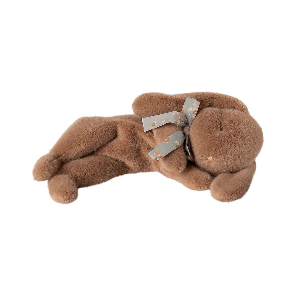 PELUCHE LAPIN COUCHE - SMALL - MARRON DOUX -Maileg