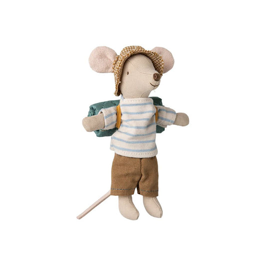 SOURIS RANDONNEE - GRANDE FRERE A RAYURES BLEUES