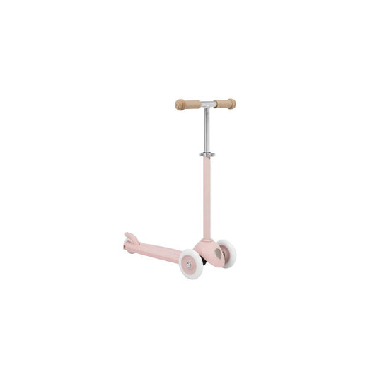 BANWOOD - TROTTINETTE 3 ROUES ECOLOGIQUE ROSE POUDRE
