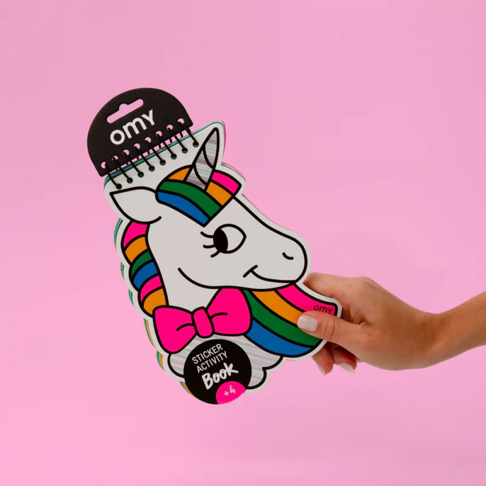 OMY - CARNET D'ACTIVITE STICKERS LICORNE