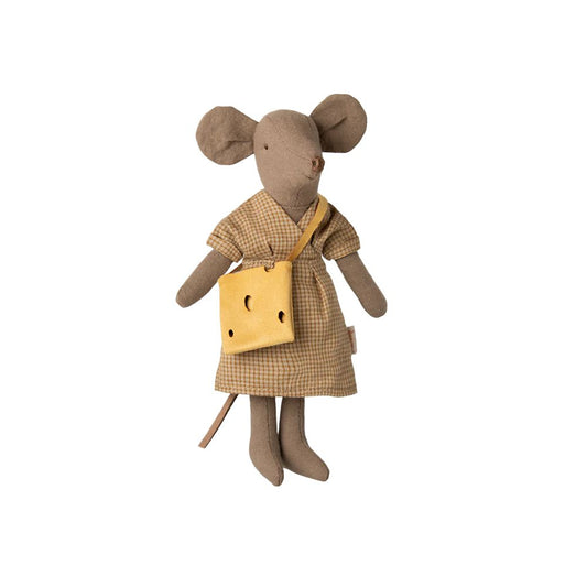 SOURIS MAMAN - MARRON LEGER