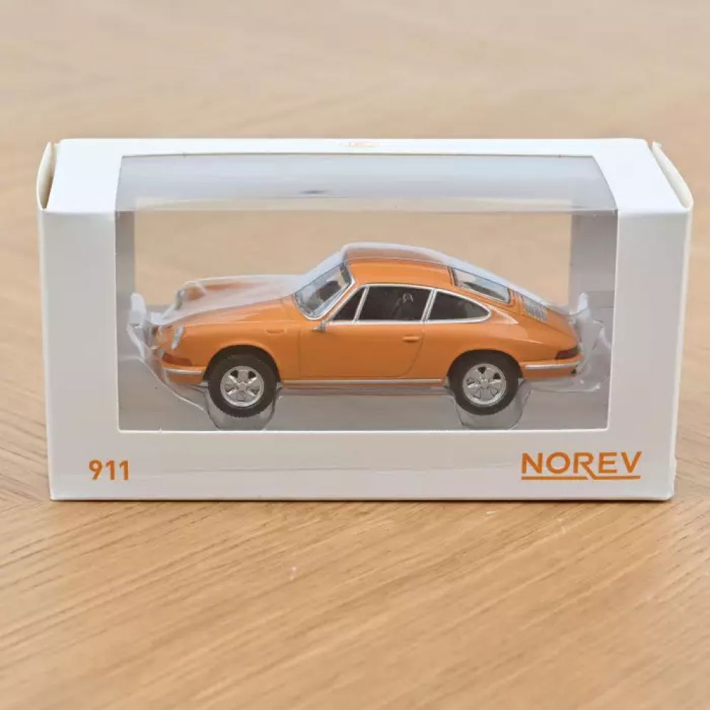 PORSCHE 911 1969 JAUNE BAHAMA 1/43 -Norev
