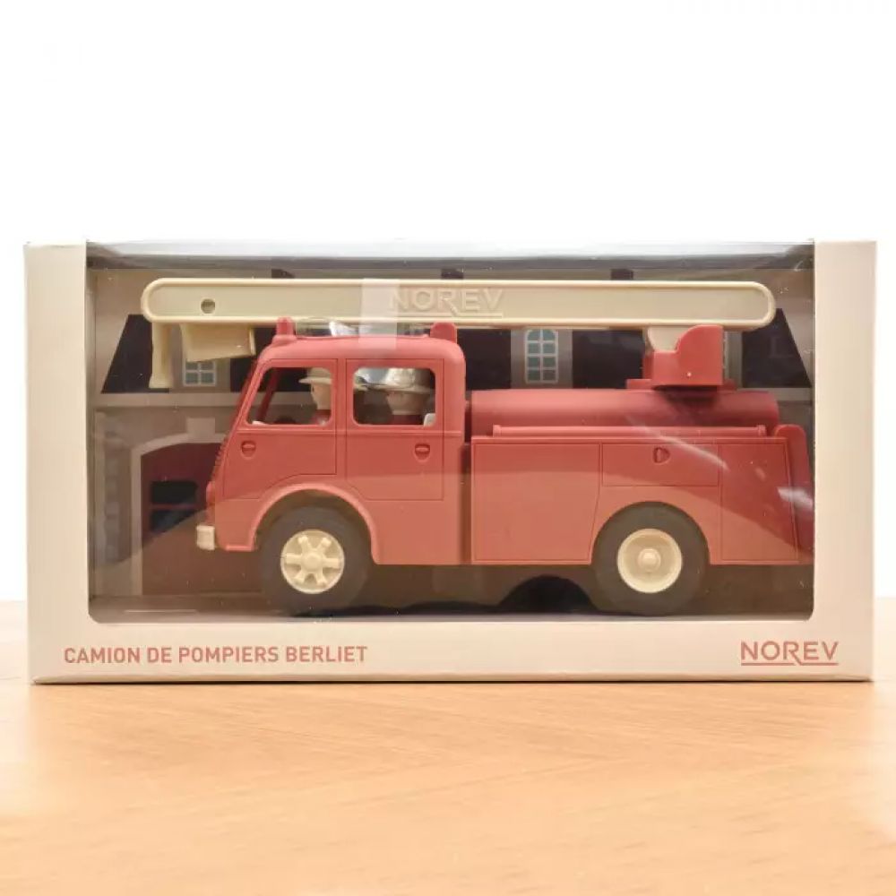 CAMION DE POMPIER BERLIET 1/24 -Norev