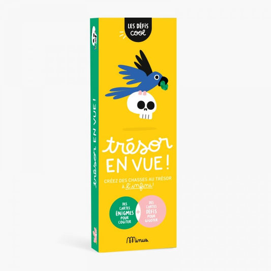 EDITION MINUS - LES DEFIS COOL - TRESOR EN VUE ! - CREEZ DES CHASSES AU TRESOR A L'INFINI!
