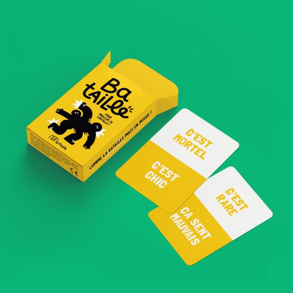 JEU DE CARTES - BATAILLE -Edition Minus