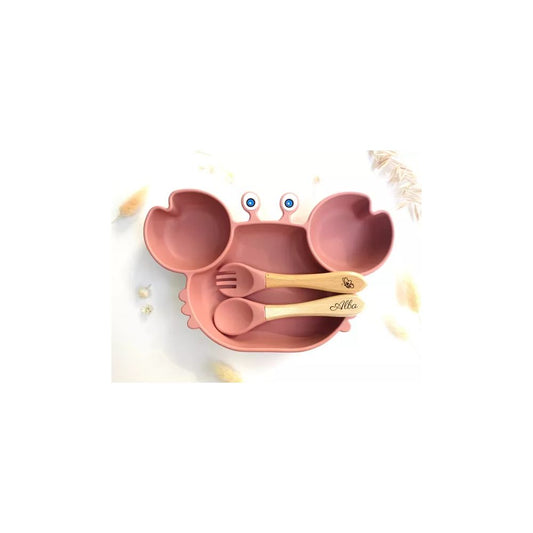 GAB L'ASSIETTE CRABE ROSE