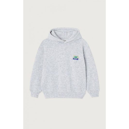 AMERICAN VINTAGE - SWEAT GRIS CLAIR CHINE 3-6